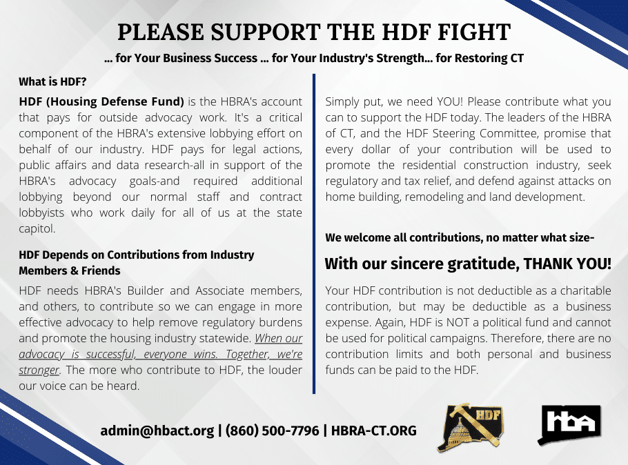 Please Support the HDF FIGHT