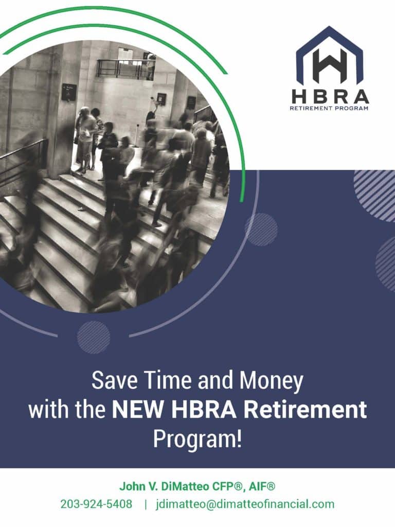 HBRA retirement program TAG flyer