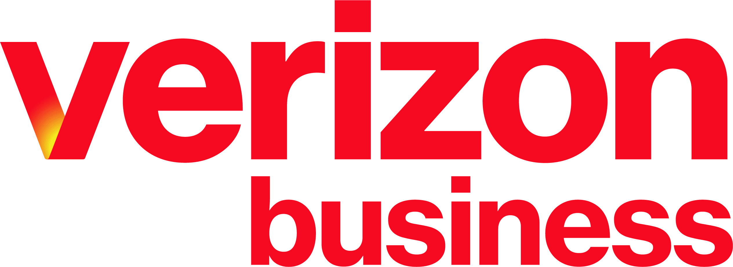 VERIZON BUSINESS GLOW LOGO